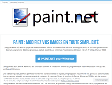 Tablet Screenshot of paintnet.fr